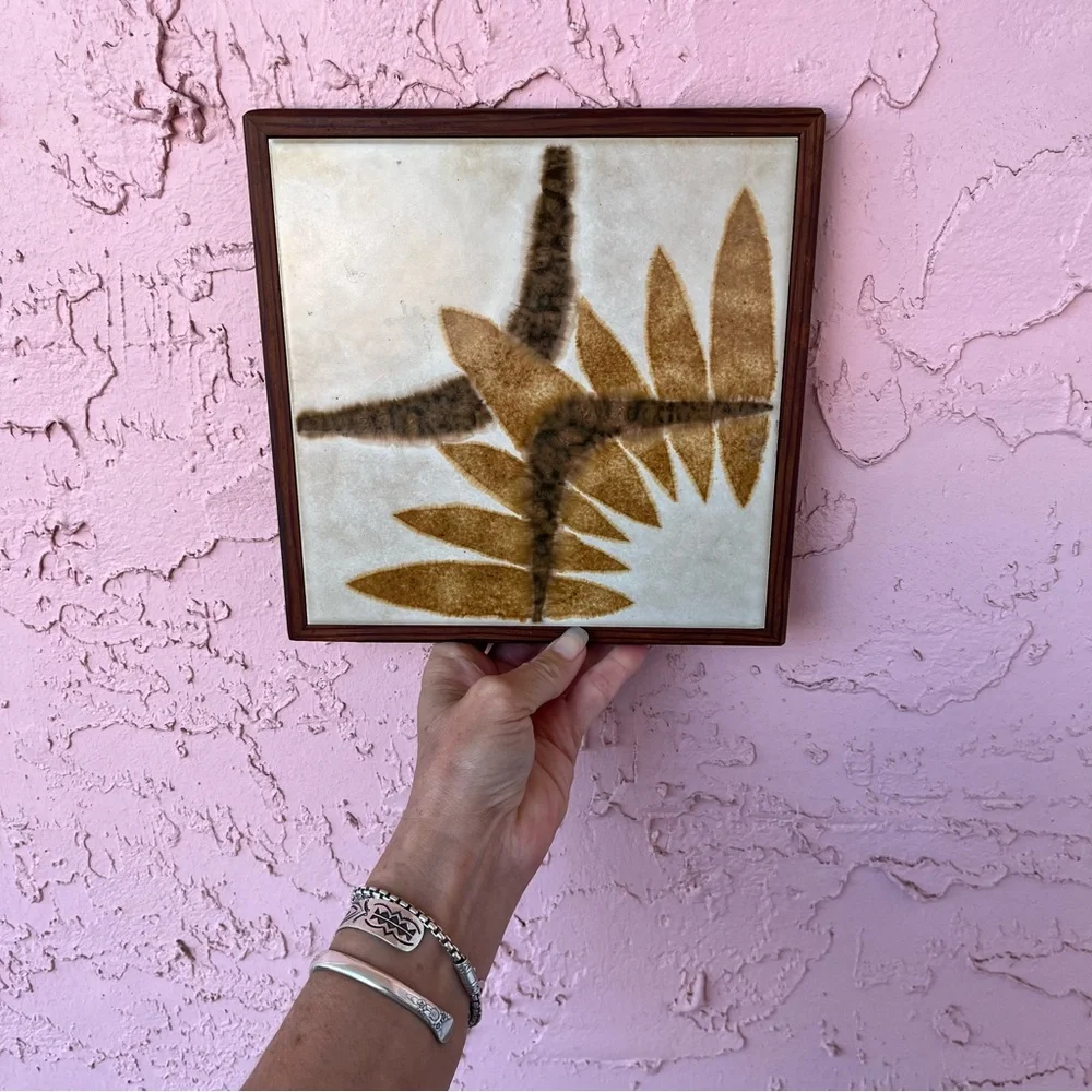 Ceramic Tile Trivet Wall Decor Art Italy